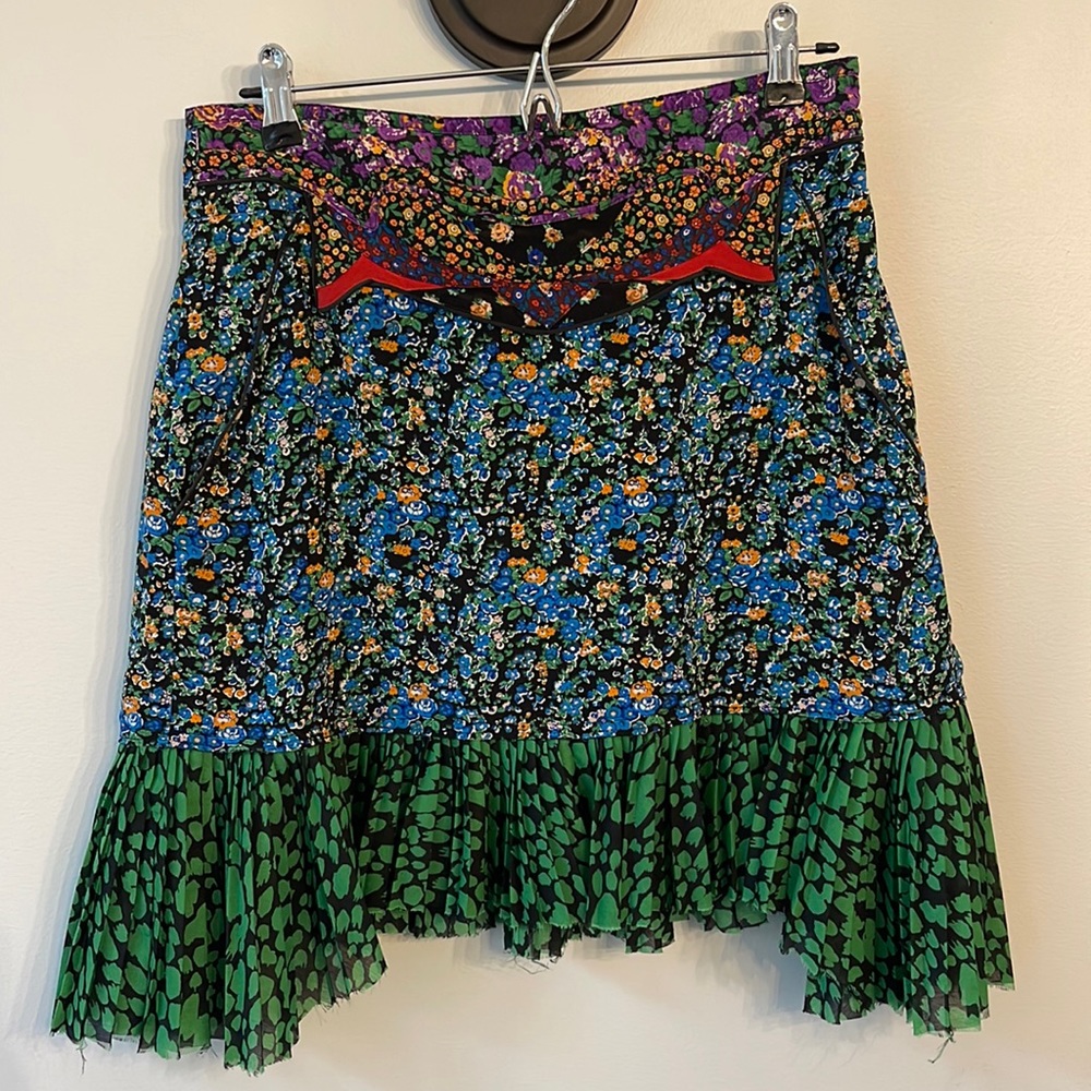 Coach Skirt Multi colored print Size 10